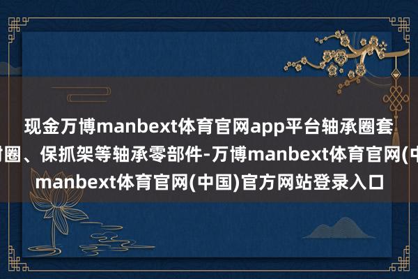 现金万博manbext体育官网app平台轴承圈套、钢球、防尘盖、密封圈、保抓架等轴承零部件-万博manbext体育官网(中国)官方网站登录入口