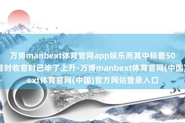 万博manbext体育官网app娱乐而其中标普500指数独一三次在昔时收官时已毕了上升-万博manbext体育官网(中国)官方网站登录入口